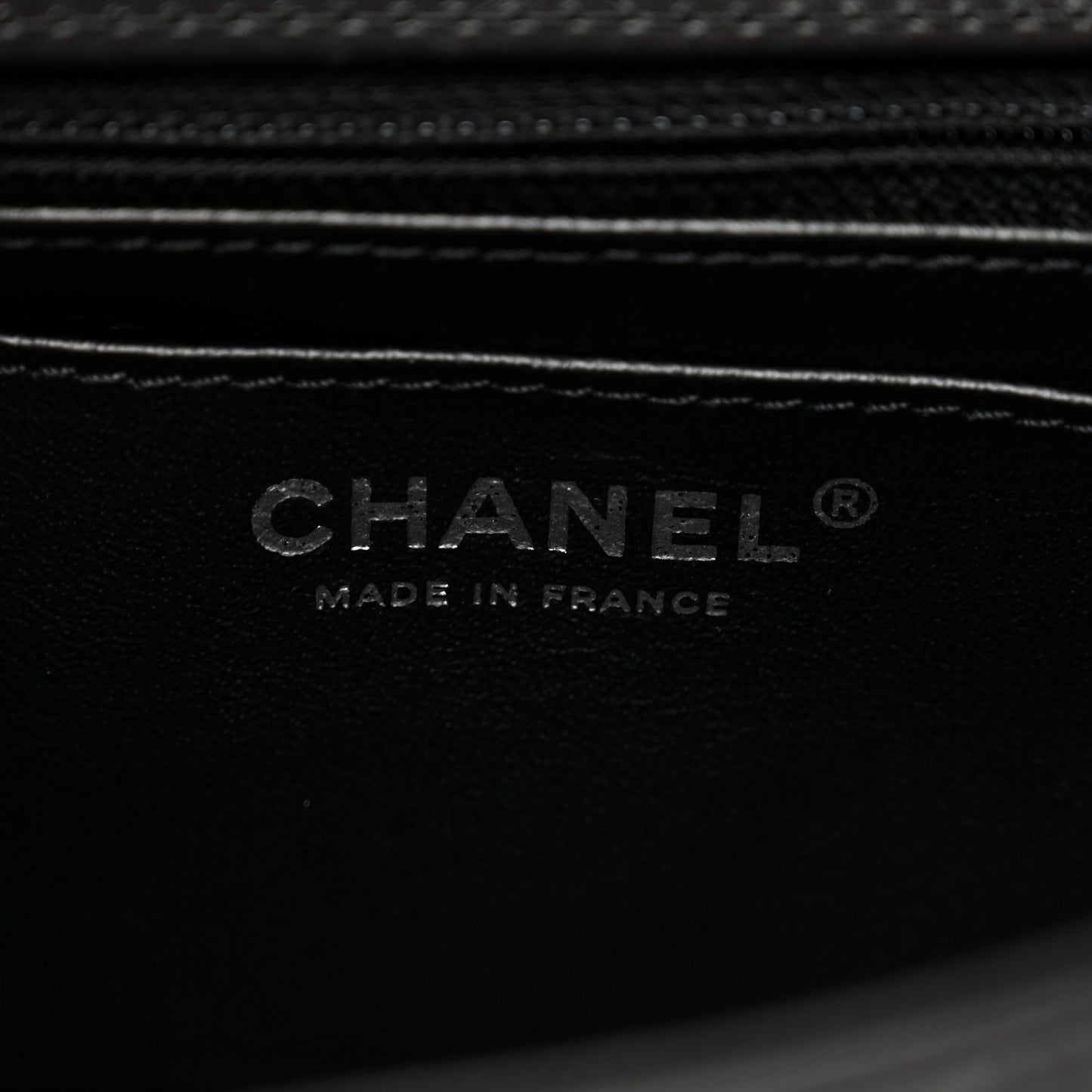 Aged Calfskin Chevron Quilted 2.55 Reissue Mini Flap So Black