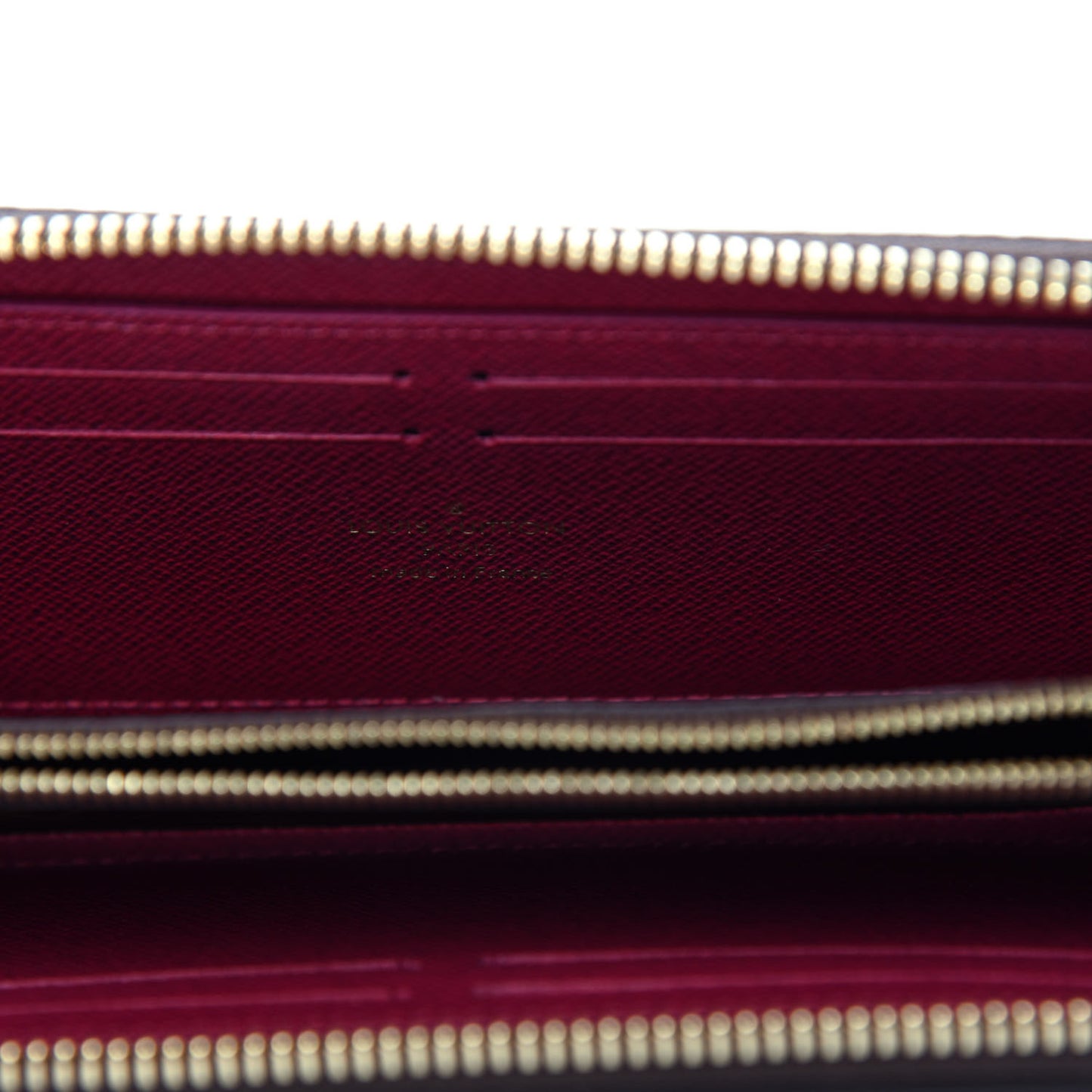 Monogram Clemence Wallet Fuchsia