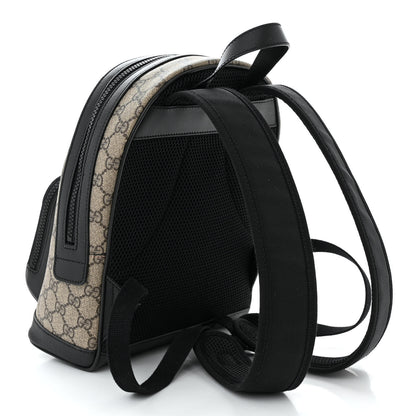 Gucci GG Supreme Monogram Small Eden Day Backpack Black 3 of 10