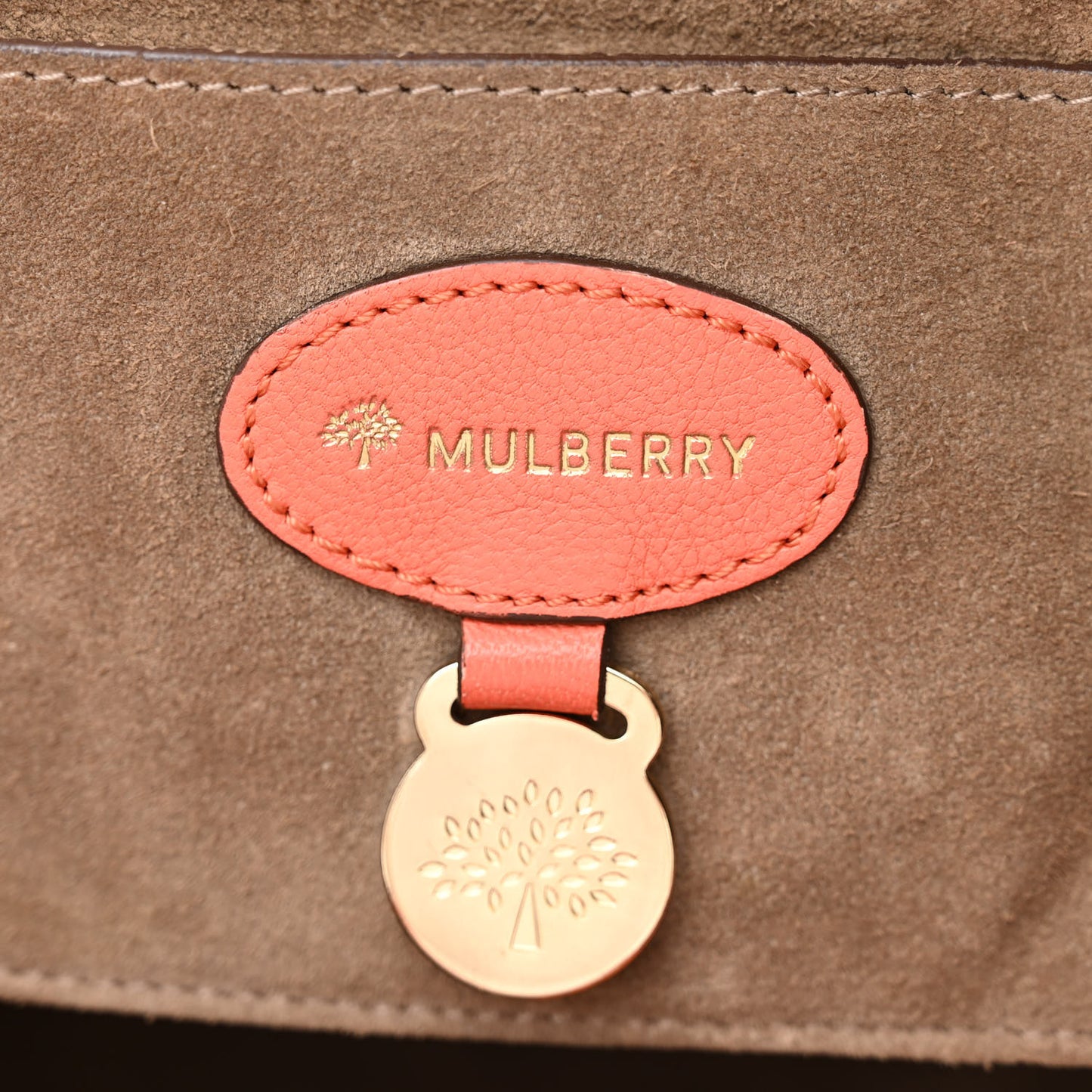 Natural Leather Bayswater Coral
