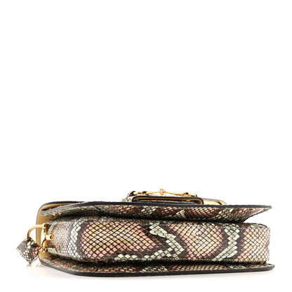 Gucci Snakeskin Horsebit 1955 Shoulder Bag Multicolor 4 of 13