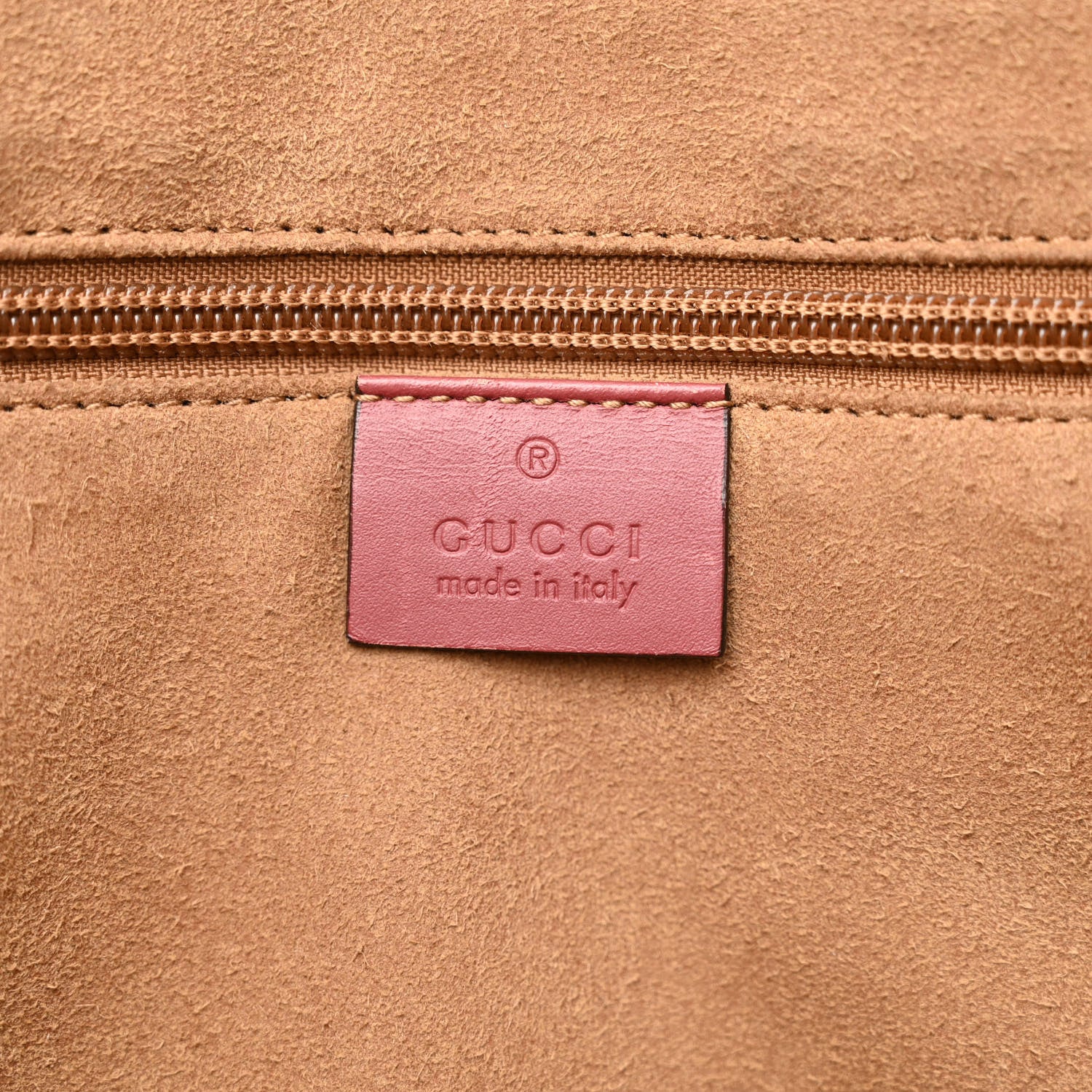 Gucci GG Supreme Monogram Blooms Medium Zippered Tote Beige Multicolor Dry Rose 6 of 18