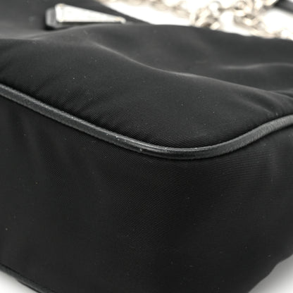 Prada Nylon Re-Edition 2005 Shoulder Bag Black 9 of 10