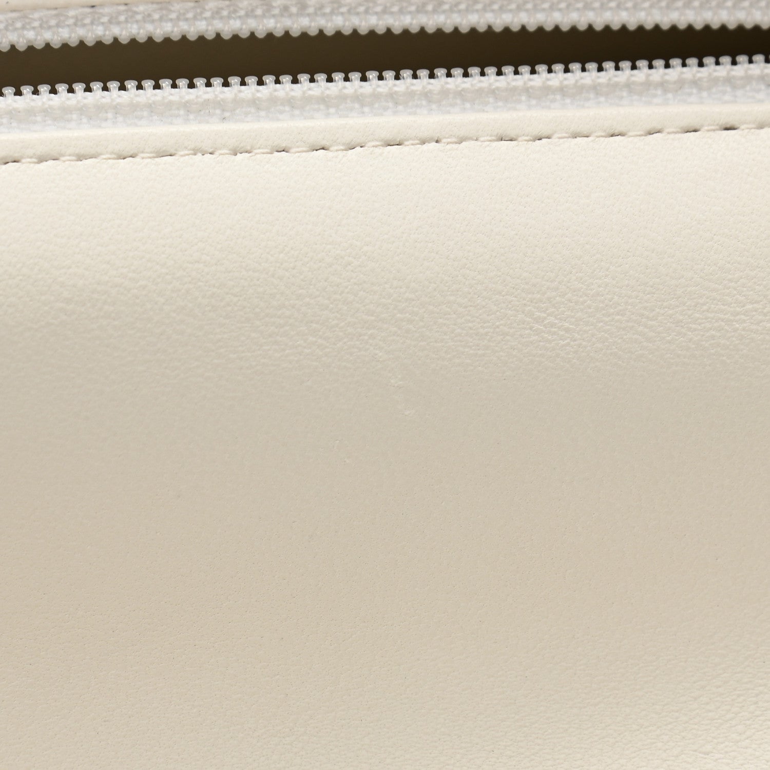Chanel Lambskin Quilted Mini Rectangular Flap White Black 11 of 12