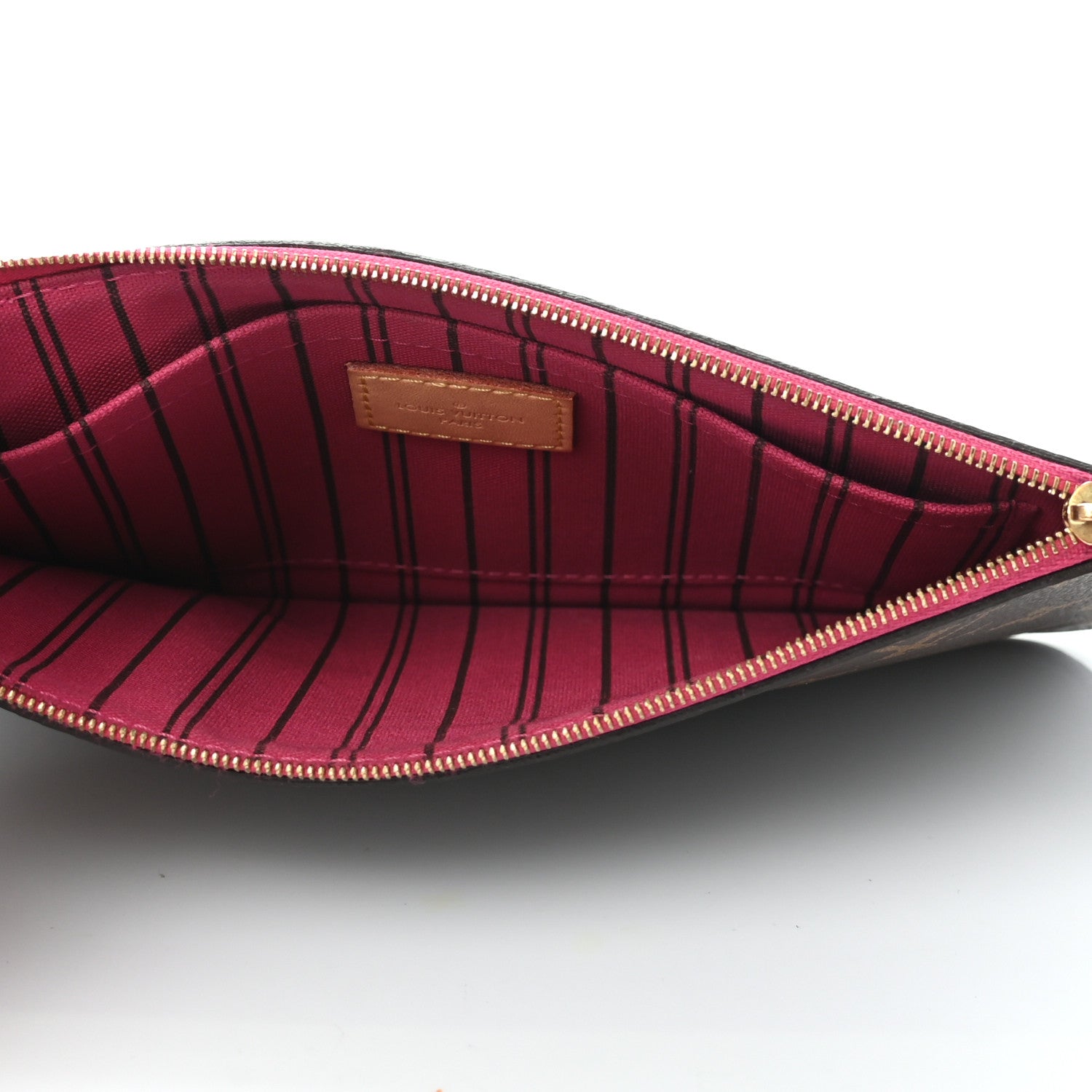 Louis Vuitton Monogram Neverfull MM GM Pochette Pivoine 5 of 7