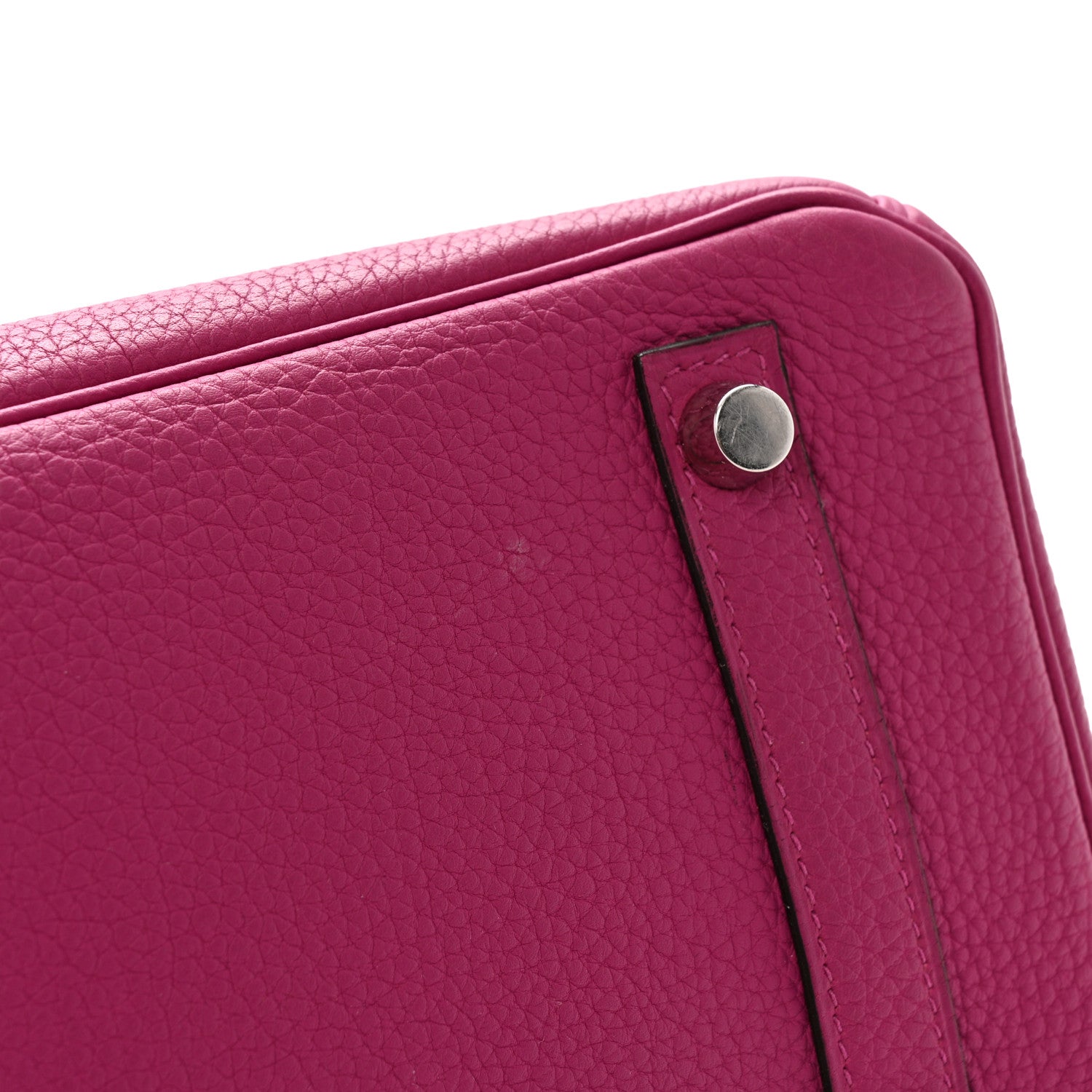 Hermes Togo Birkin 25 Rose Pourpre 11 of 17