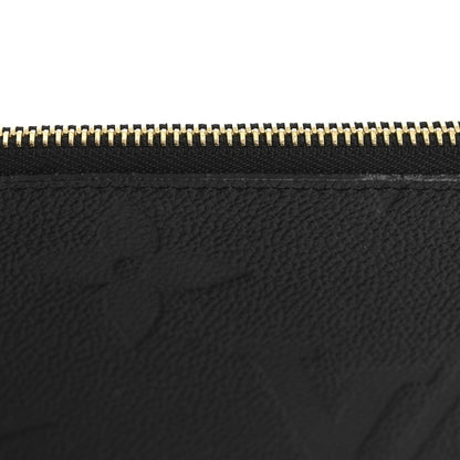 Louis Vuitton Empreinte Monogram Giant Neverfull MM Pochette Black 9 of 9
