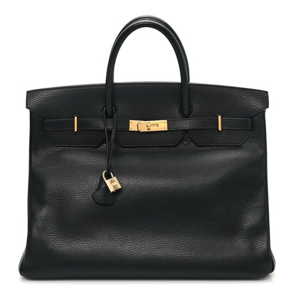 Hermes Ardennes Birkin 40 Black 1 of 11