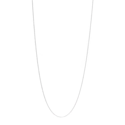 Tiffany Platinum Chain Necklace 24" 1 of 5