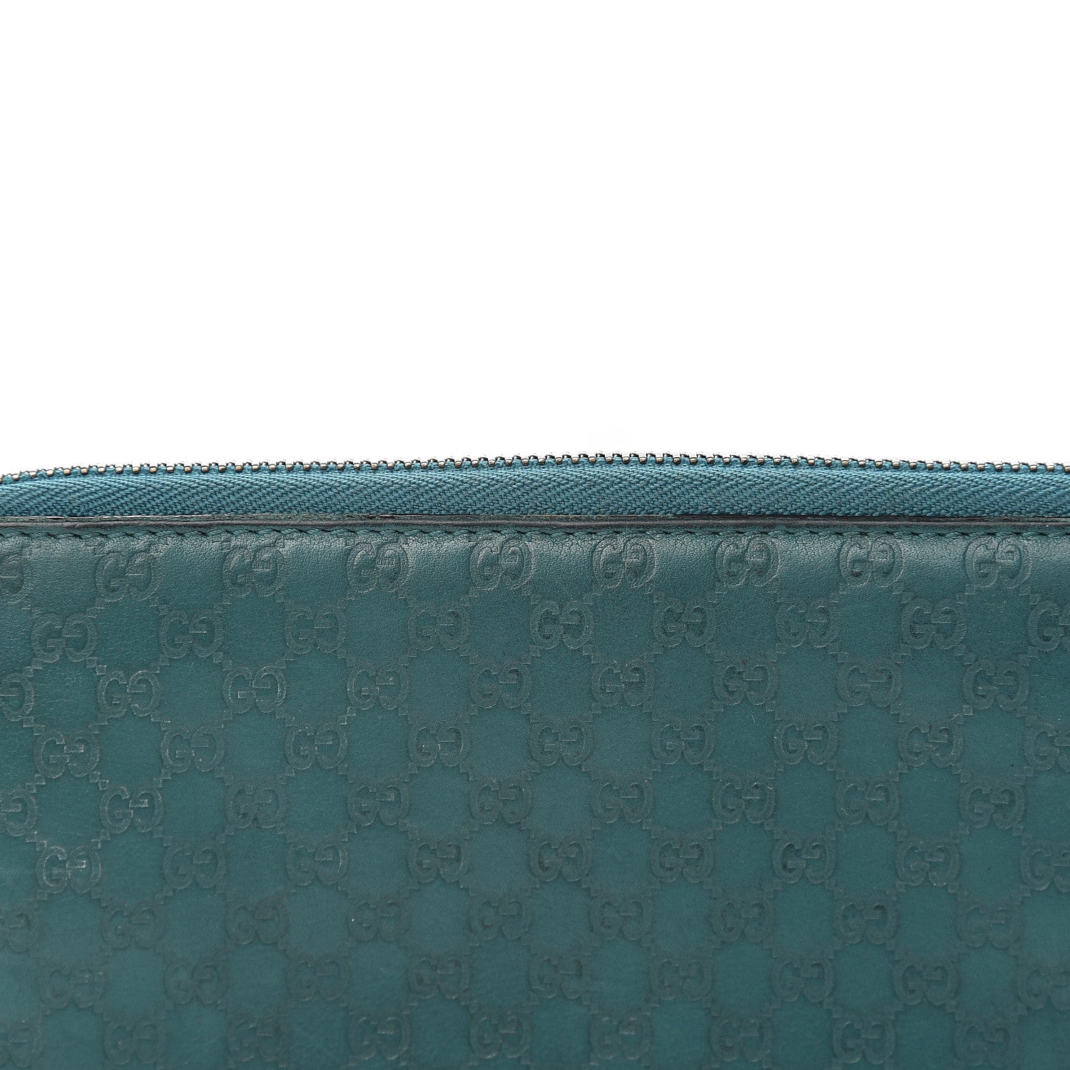 Gucci Microguccissima Zip Around Wallet Deep Cobalt 8 of 8
