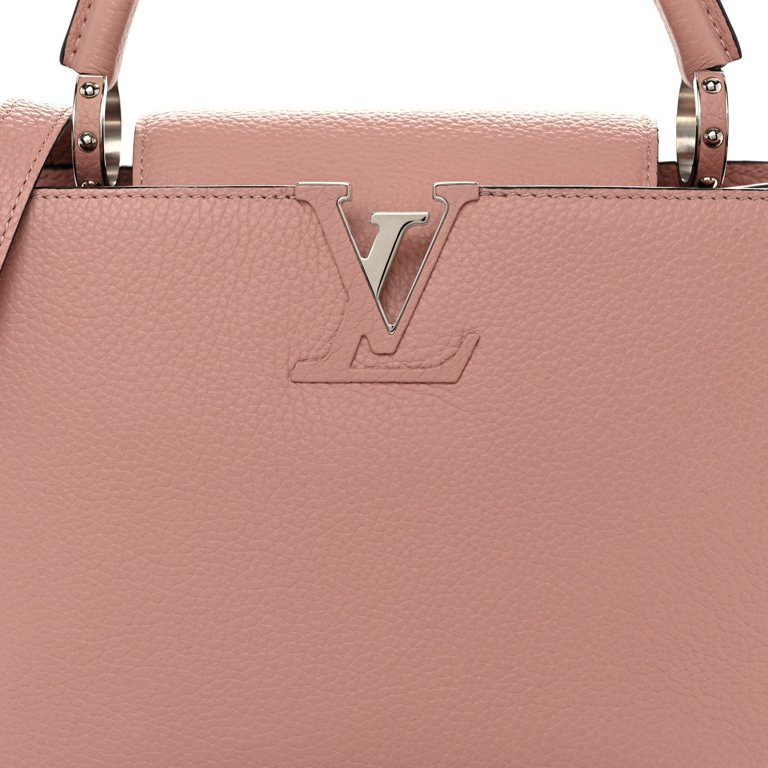 Louis Vuitton Taurillon Capucines BB Magnolia 7 of 10