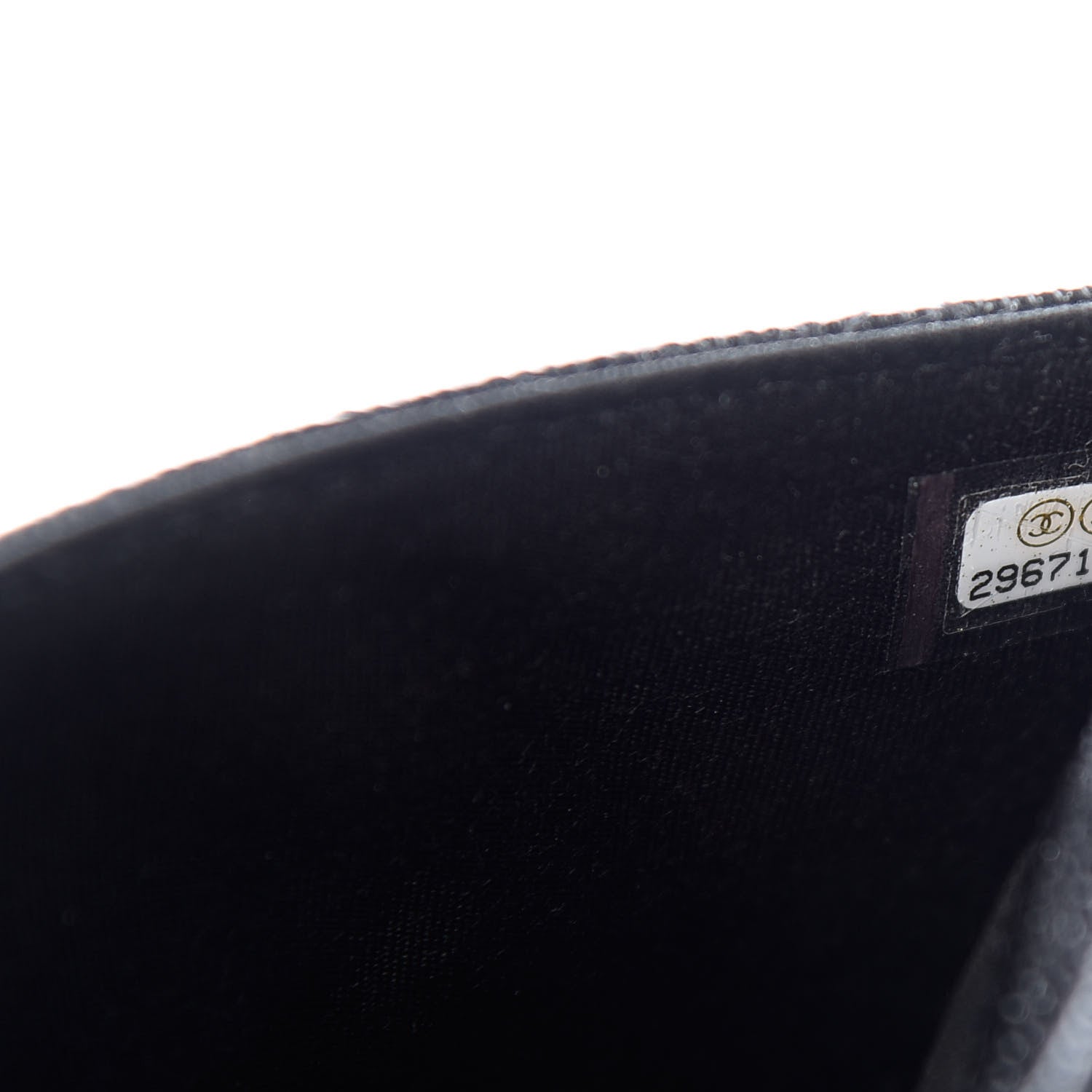 Chanel Caviar Quilted CC Strap Pouch Black 11 of 12