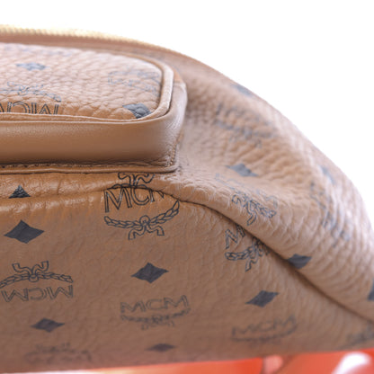 MCM Visetos Medium Belt Bag Cognac 8 of 9