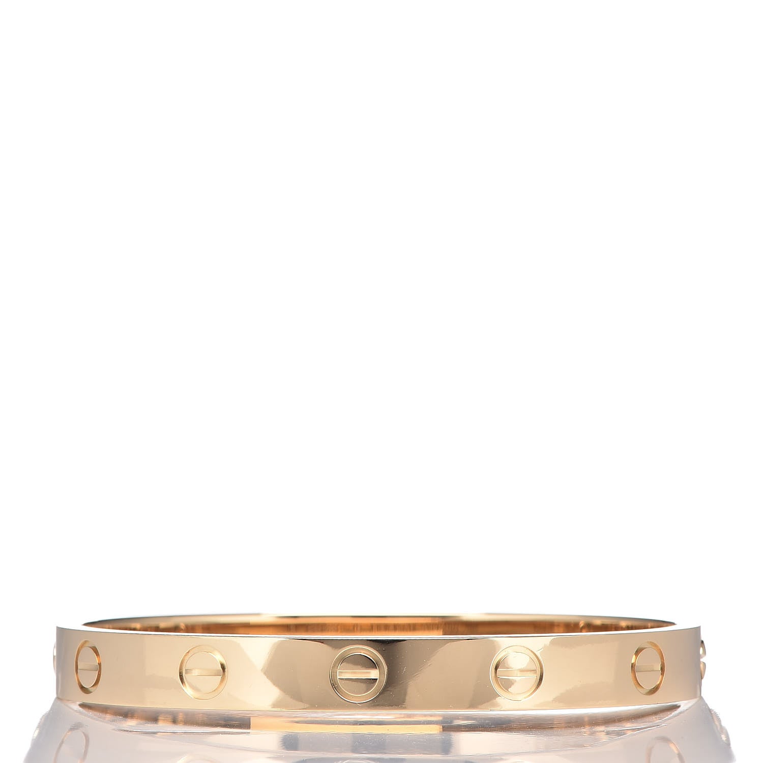 Cartier 18K Yellow Gold LOVE Bracelet 15 3 of 7