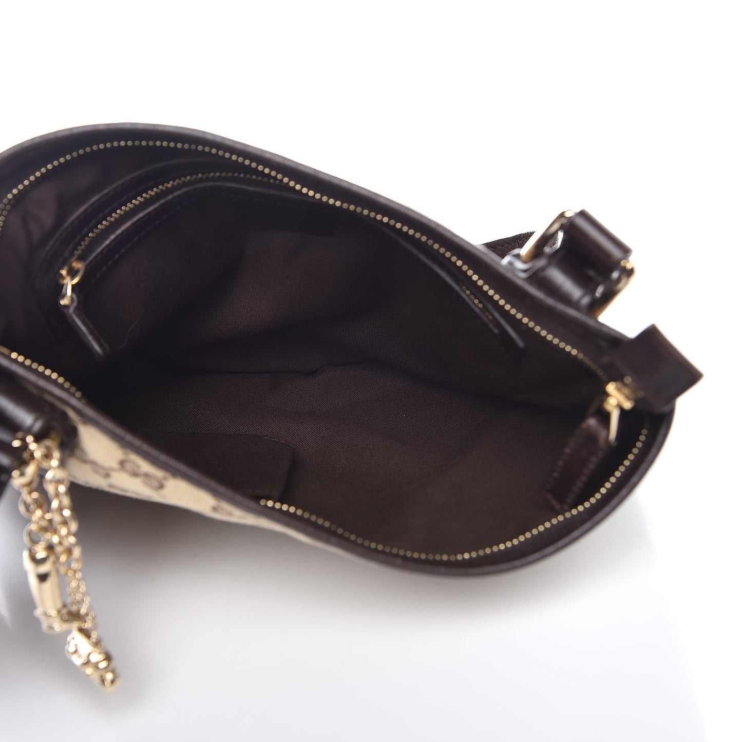 Monogram Web Jolicoeur Charms Messenger Dark Brown