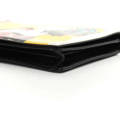 Chanel Patent Just a Drop of N°5 Comic Coco Clutch 9 of 15