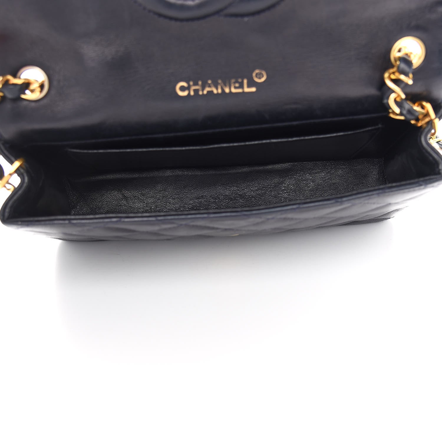 Chanel Lambskin Quilted Single Flap Black 4 of 10