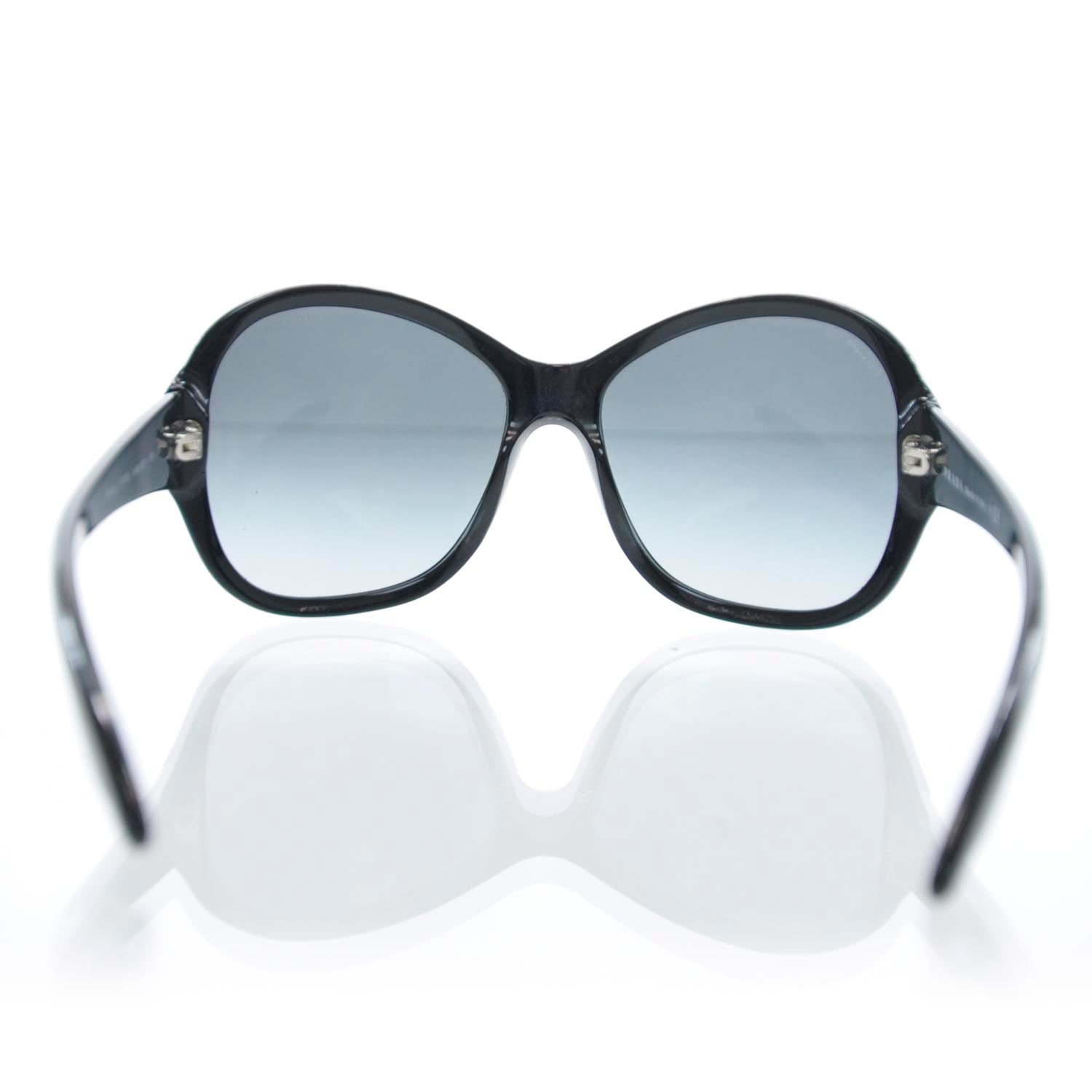 Prada Logo Sunglasses SPR 20L Black 3 of 8