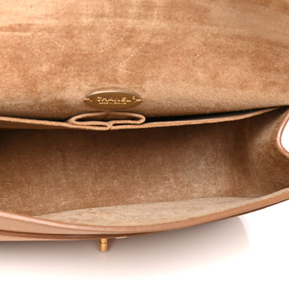 Chanel Grained Calfskin Jumbo Classic Pure Double Flap Beige 4 of 6