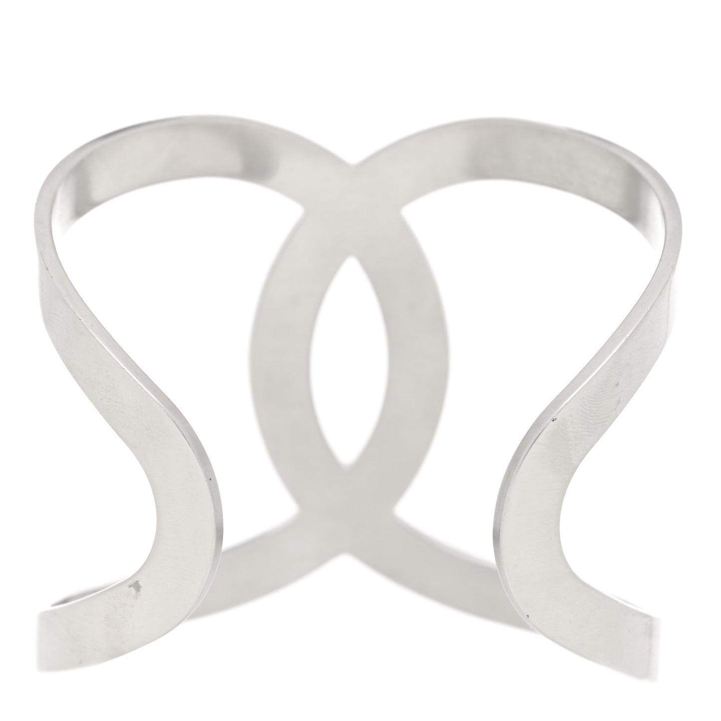Metal CC Cuff Silver