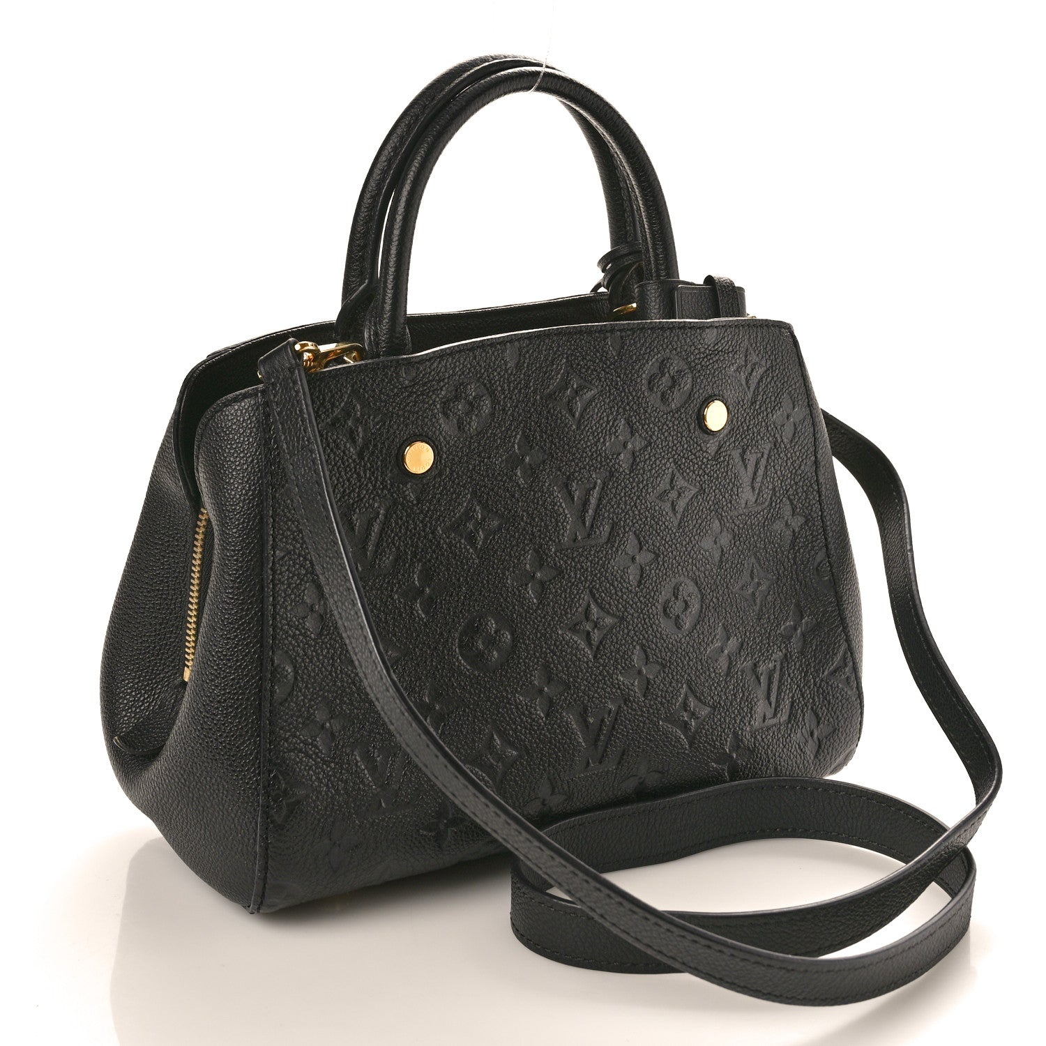 Louis Vuitton Empreinte Montaigne MM Black 3 of 12