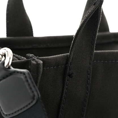 Marc Jacobs Cotton Canvas Small The Traveler Tote Bag Black 11 of 11