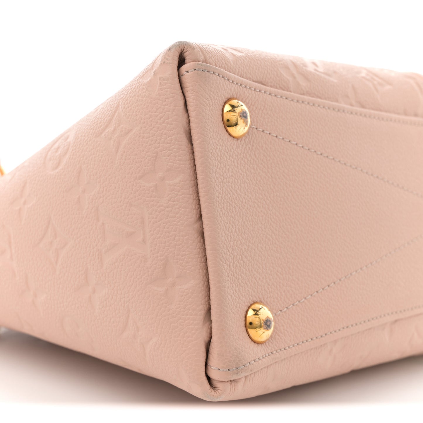 Empreinte V Tote MM Beige Rose Creme