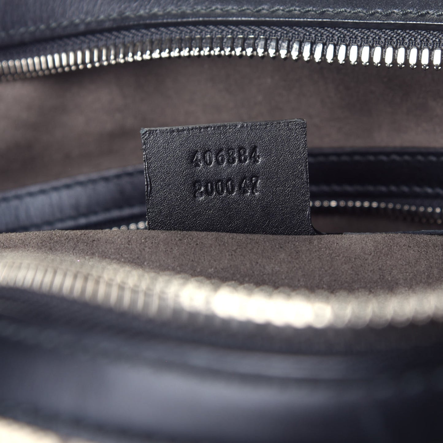 GG Supreme Monogram Eden Briefcase Black