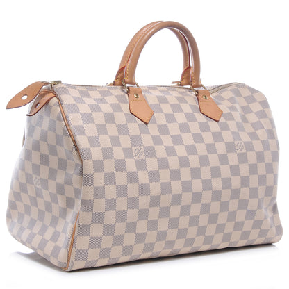 Louis Vuitton Damier Azur Speedy 35 3 of 8