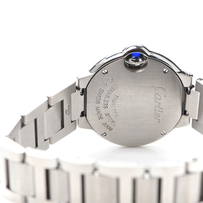 Cartier Stainless Steel 28mm Ballon Bleu De Cartier Quartz Watch 4 of 6