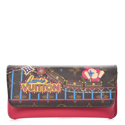 Louis Vuitton Monogram 2020 Christmas Animation Roller Coaster Woody Glasses Case Pivoine 1 of 7