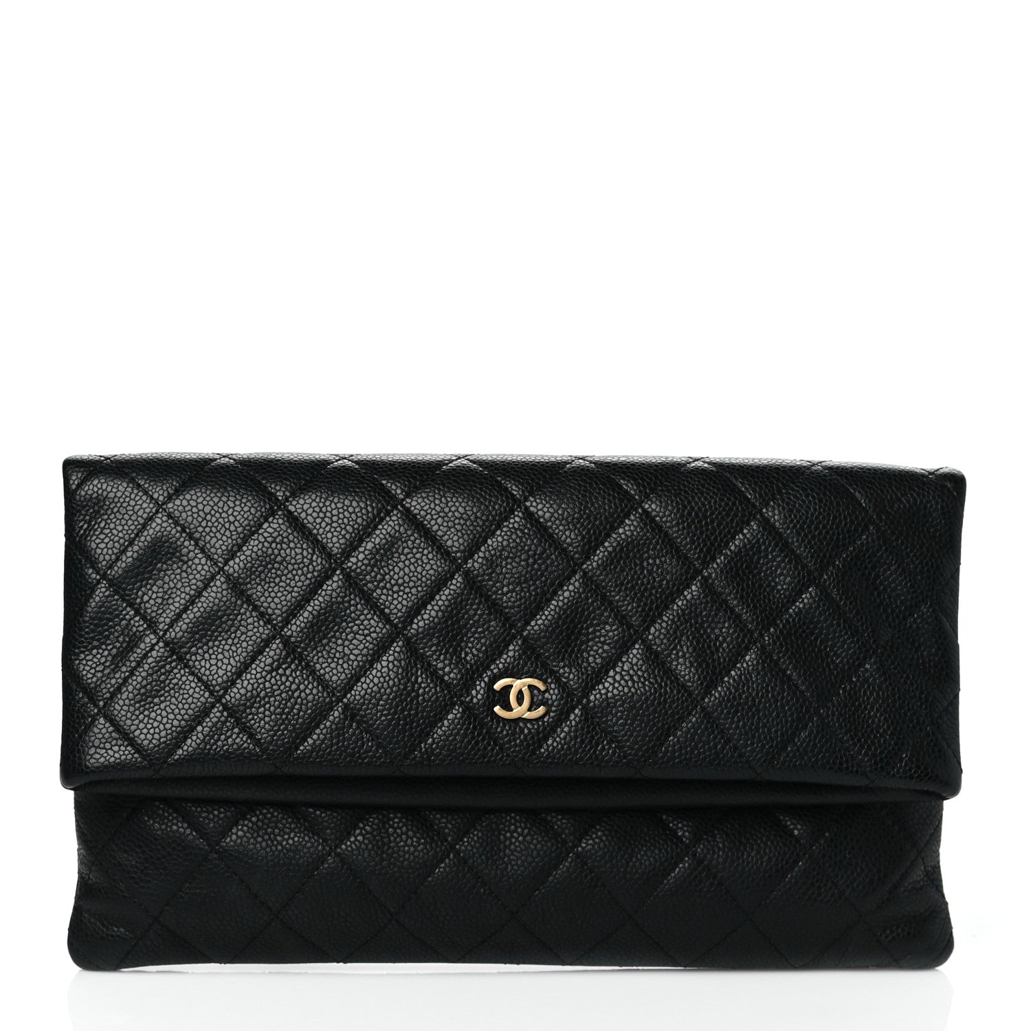 Chanel Caviar Quilted CC Beauty Clutch Black 1 of 11