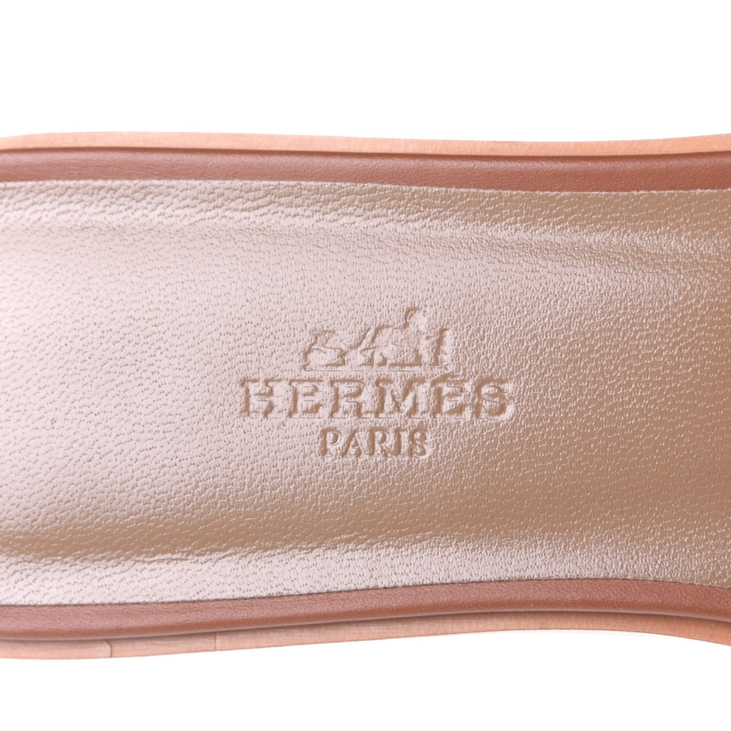 Box Calfskin Oran Sandals 37 Gold