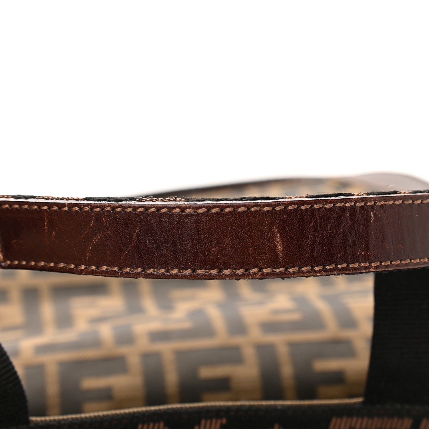 Fendi Zucca Shopping Tote Tobacco 10 of 10