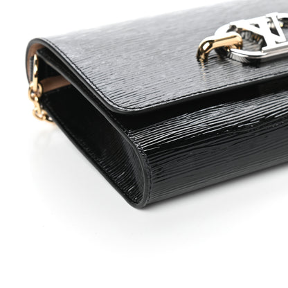 Louis Vuitton Electric Epi Pochette Evening Clutch Black 8 of 9