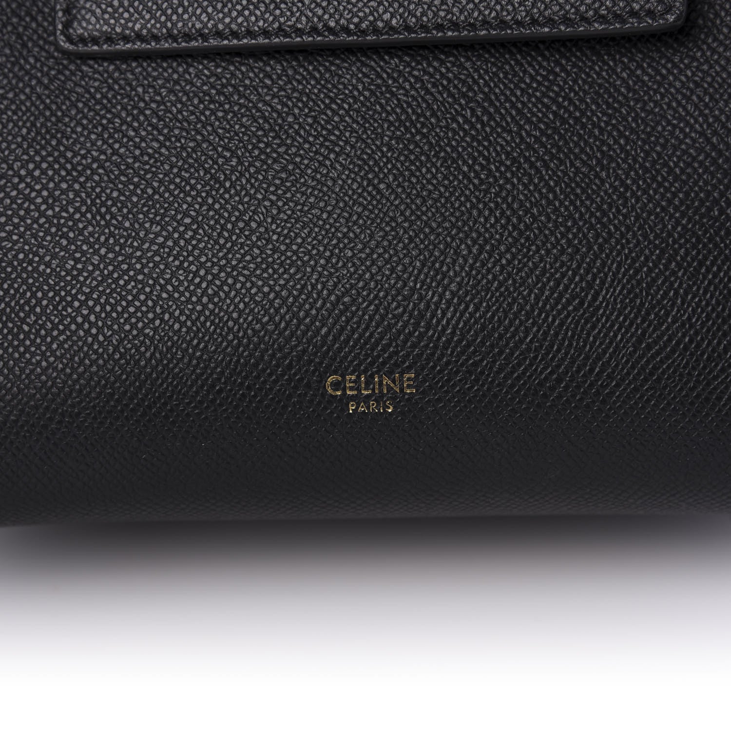 Celine Grained Calfskin Nano Belt Bag Black 10 of 11