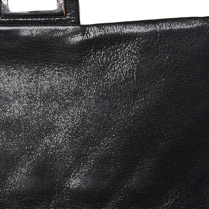 Chanel Iridescent Lambskin Quilted Snake Chain 2.55 Reissue Flap Black 13 of 13