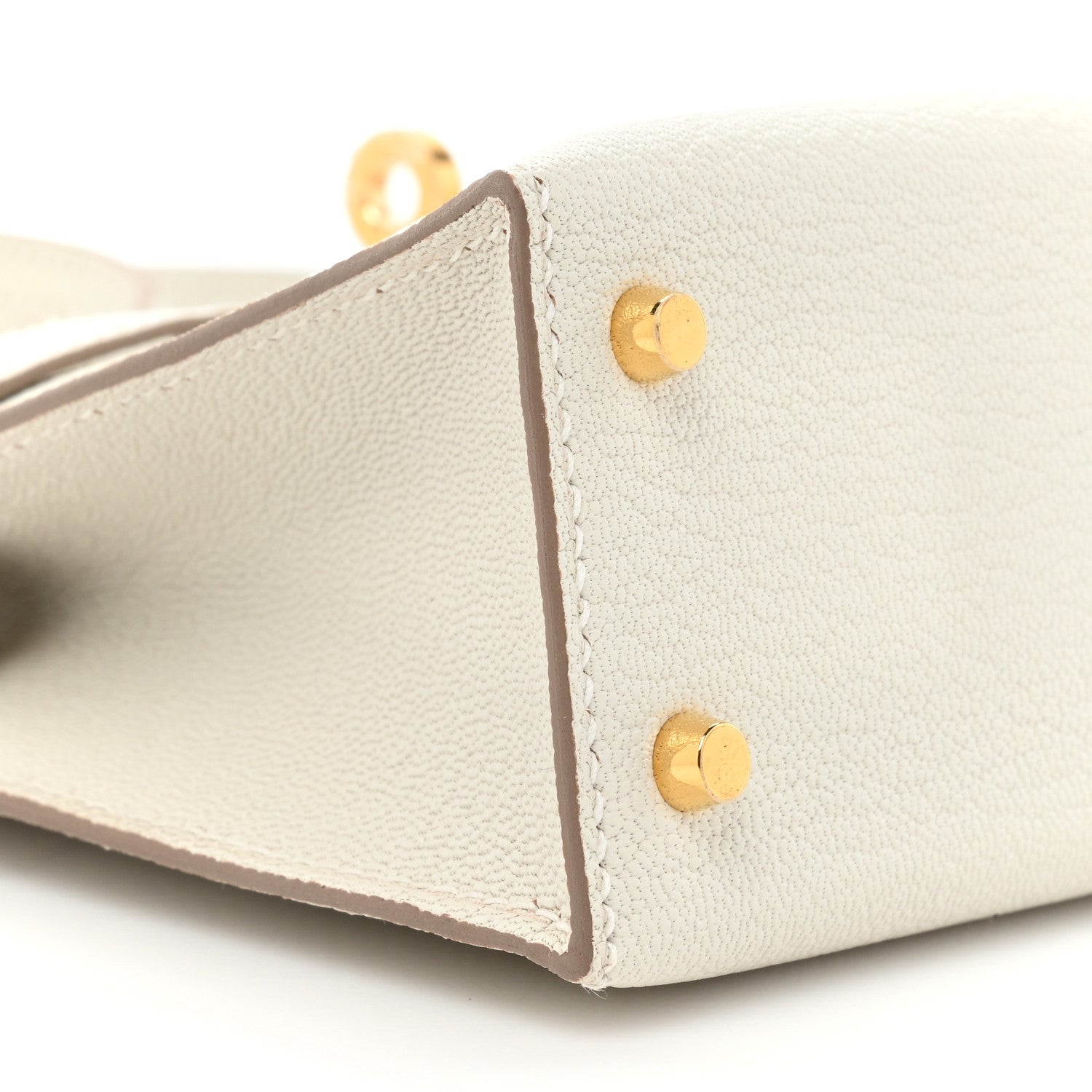 Hermes Chevre Mysore Mini Kelly Sellier 20 Mushroom 8 of 10