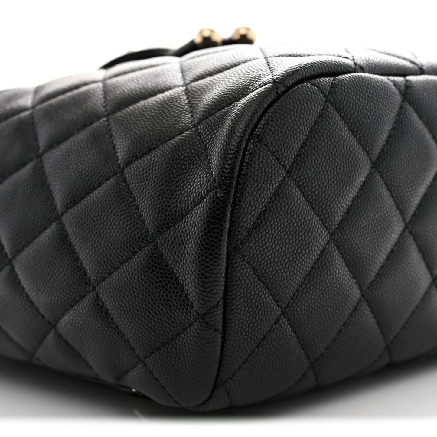 Caviar Quilted Urban Spirit Backpack Black