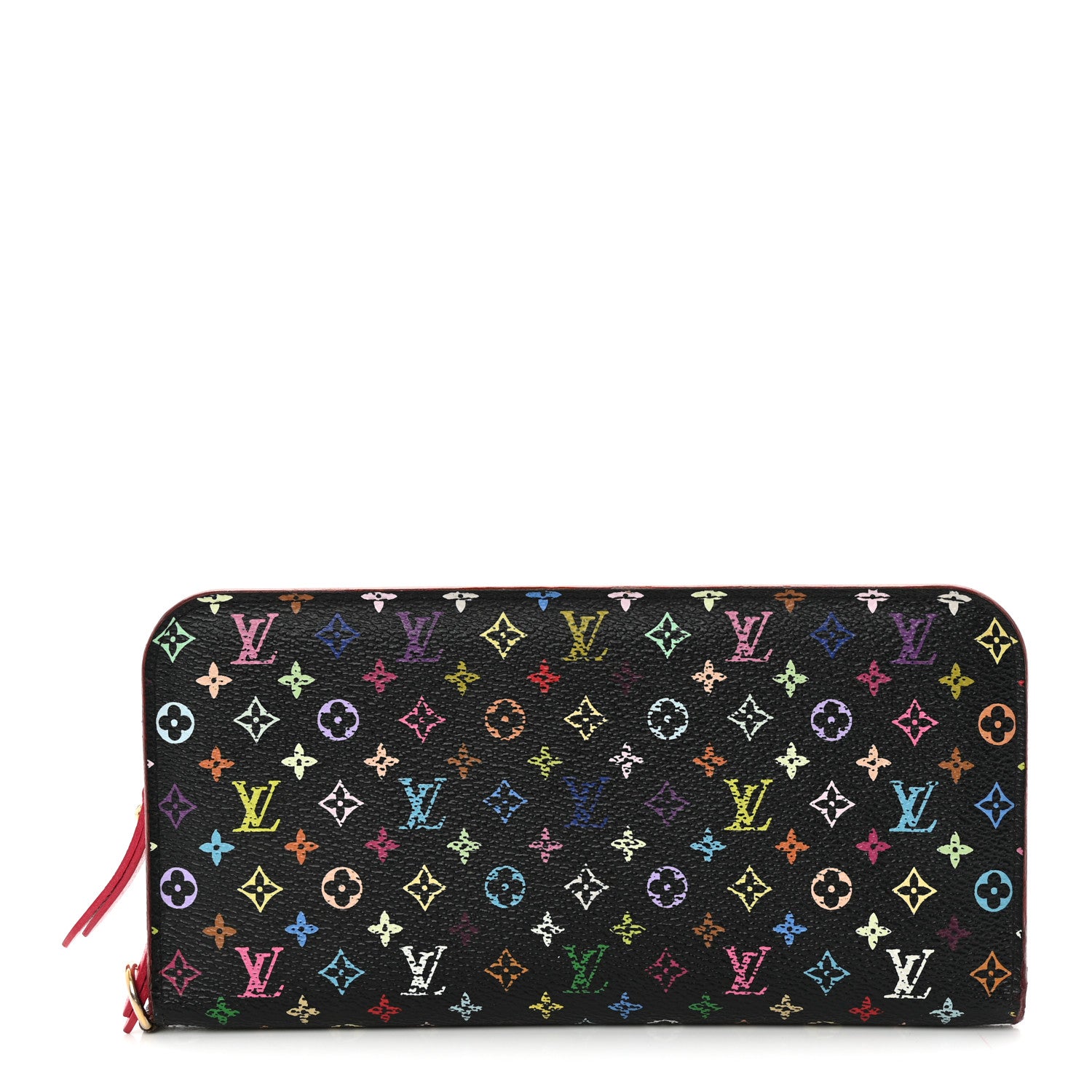 Louis Vuitton Monogram Multicolor Insolite Wallet Black Grenade 1 of 12