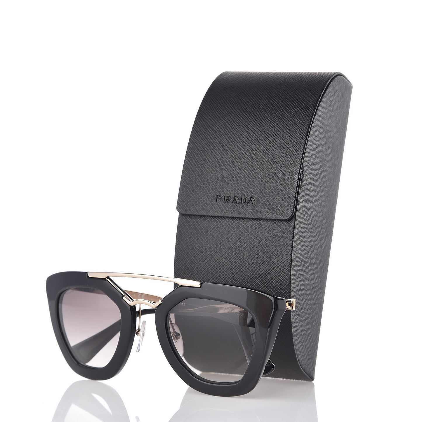 Acetate Cinema Sunglasses SPR 09Q Black