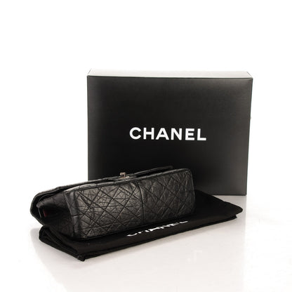 Chanel Aged Calfskin Quilted 2.55 Reissue 226 Flap Black 4 of 7
