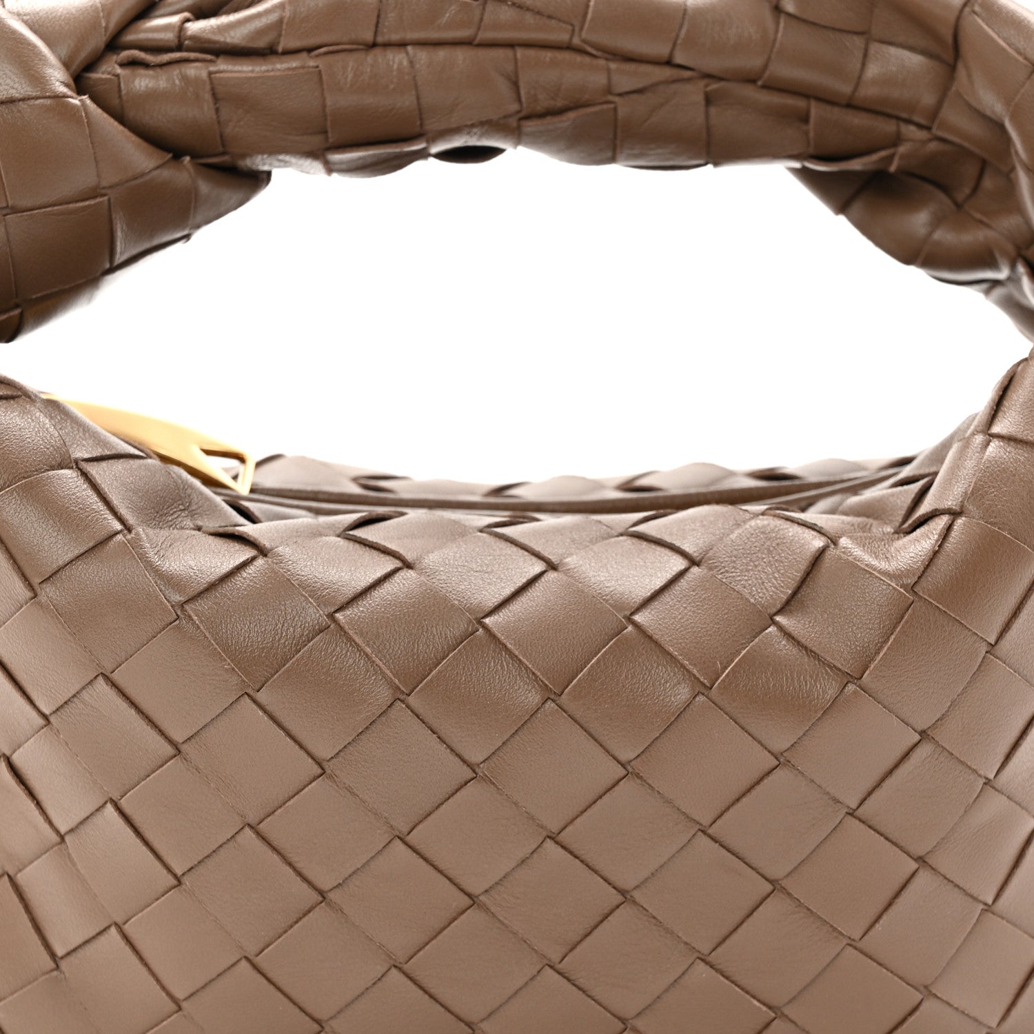 Bottega Veneta Nappa Intrecciato Mini Jodie Dark Taupe 8 of 10