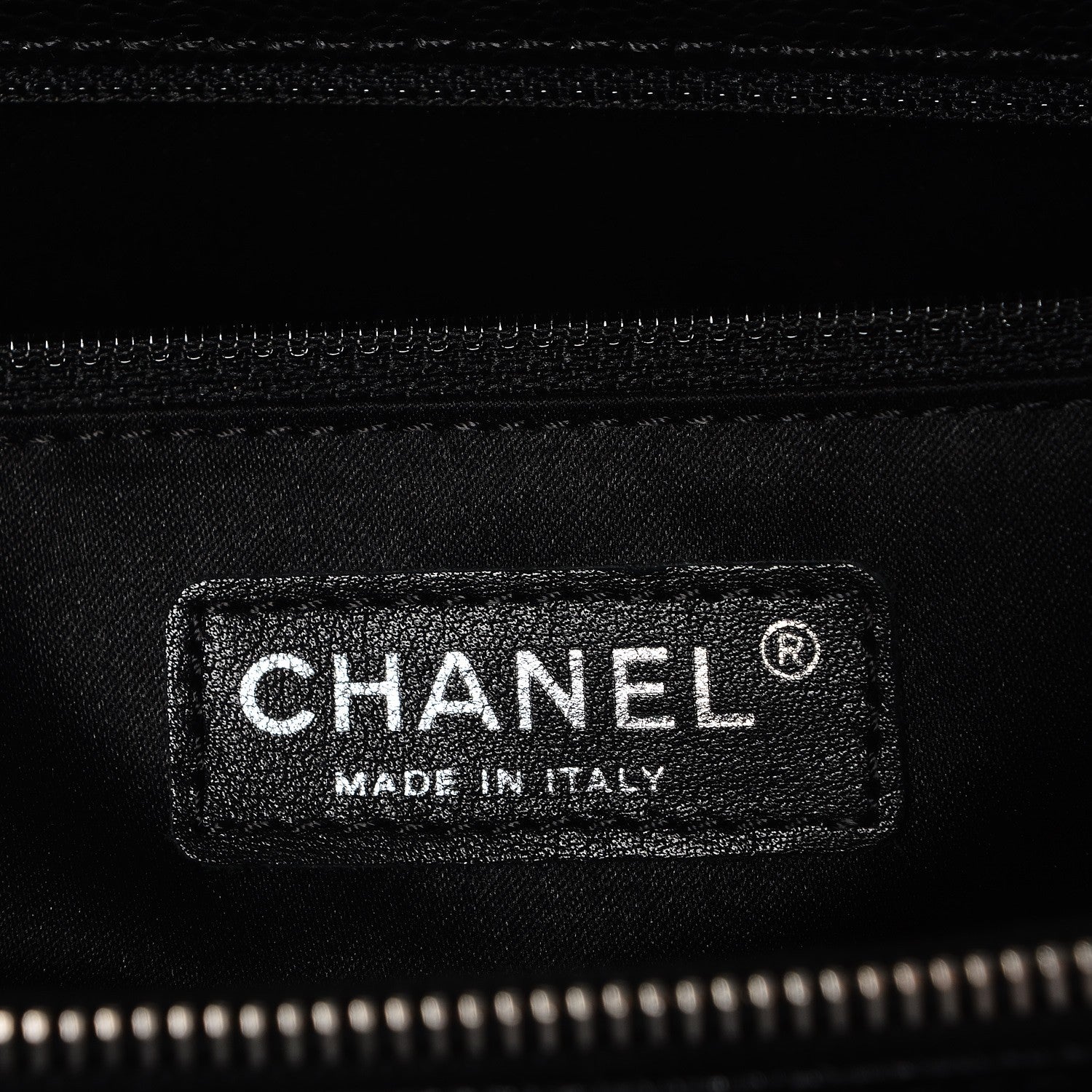 Chanel Caviar Quilted Grand Shopping Tote GST Black 6 of 8