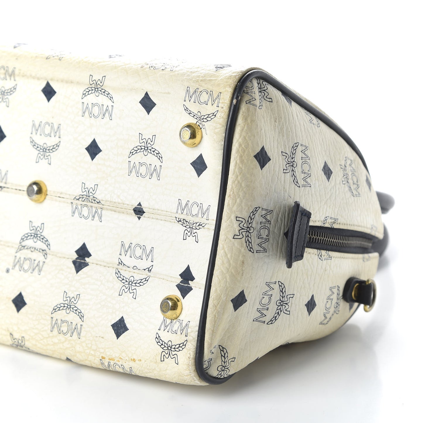 Visetos Essential Boston Bag White