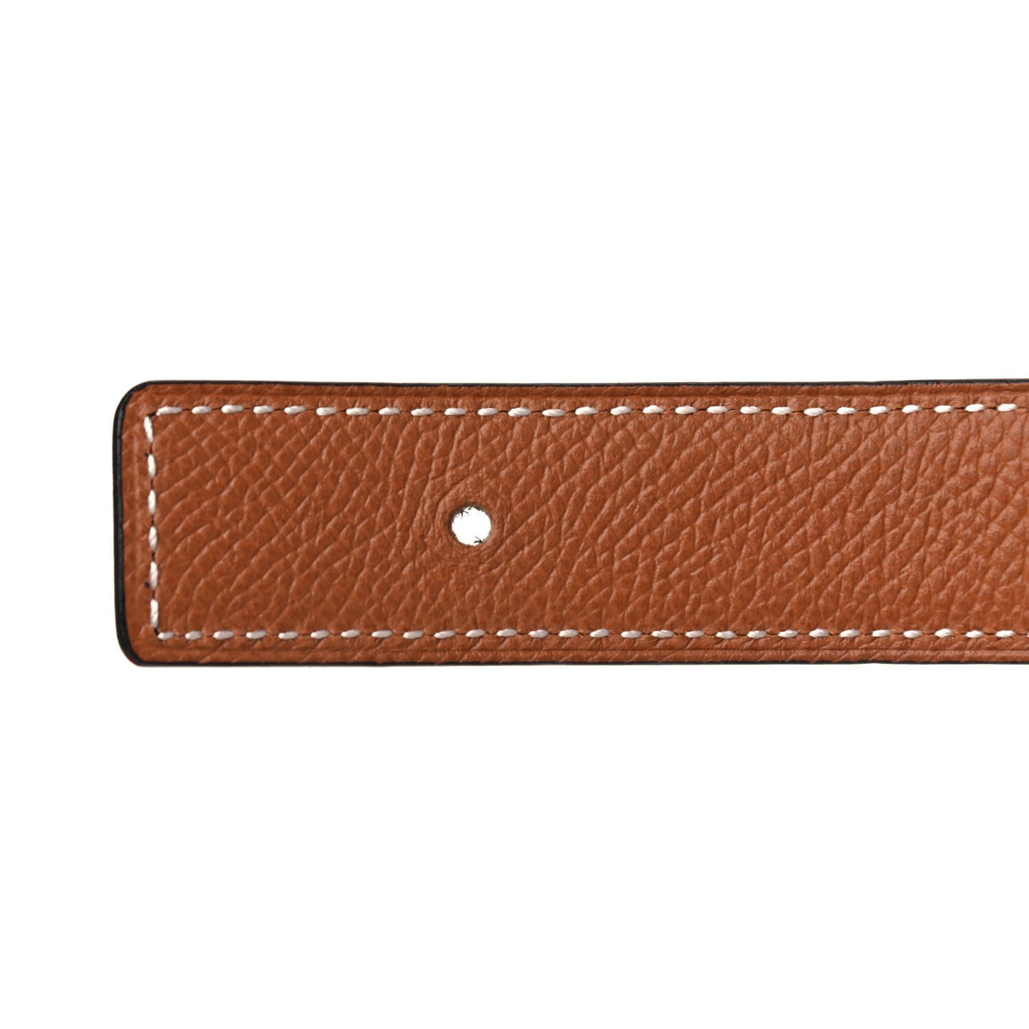 Hermes Swift Epsom 24mm Belt Strap 70 Black Gold 5 of 6