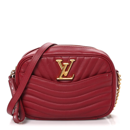 Louis Vuitton Calfskin New Wave Camera Bag Red 1 of 8