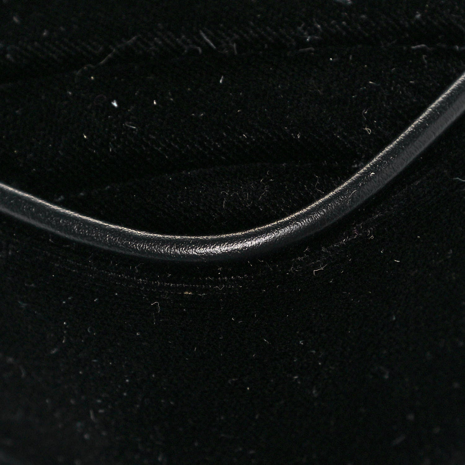 Saint Laurent Velour Matelasse Monogram Lou Belt Bag Black 8 of 11