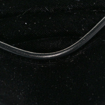Saint Laurent Velour Matelasse Monogram Lou Belt Bag Black 8 of 11