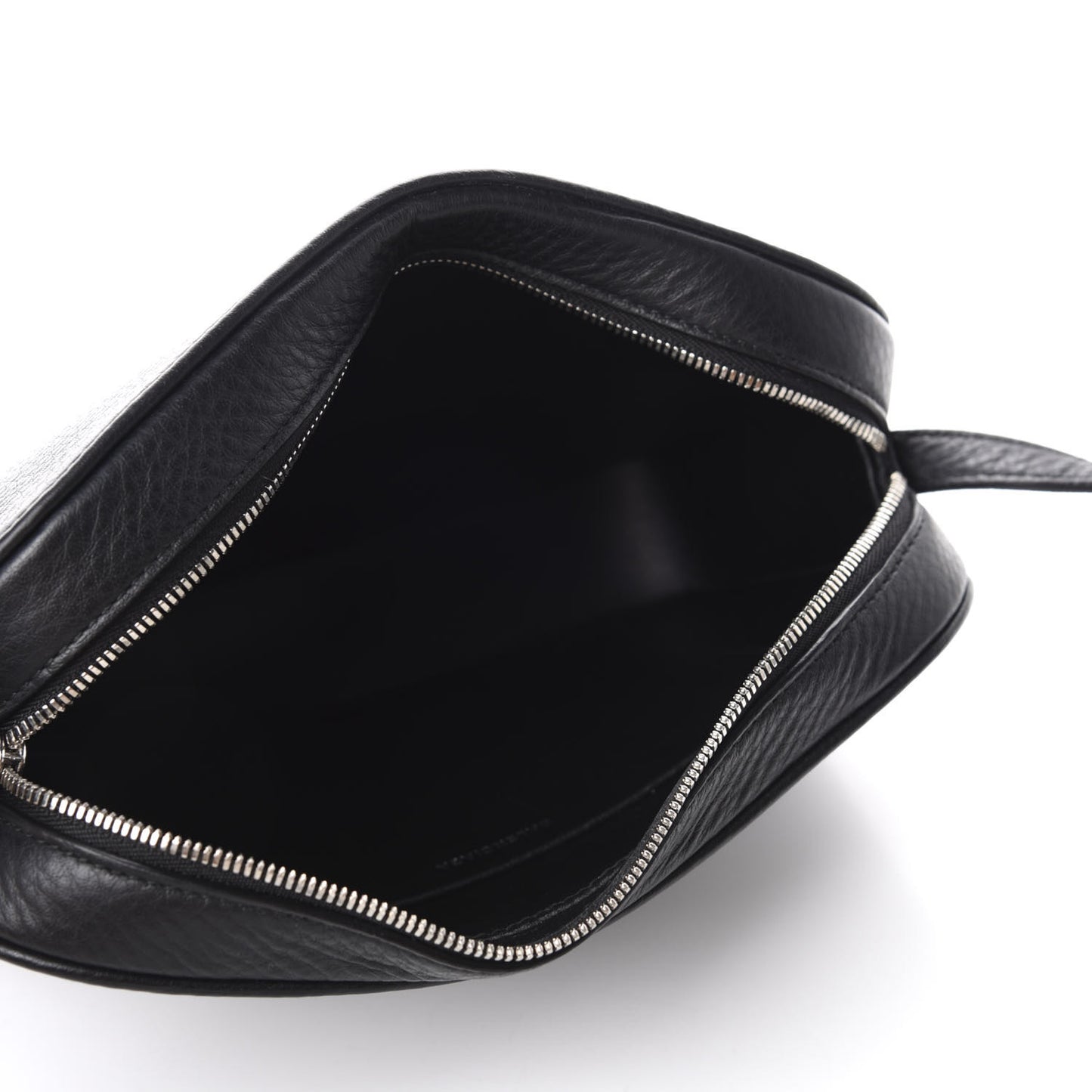 Calfskin Logo S Everyday Camera Bag Black